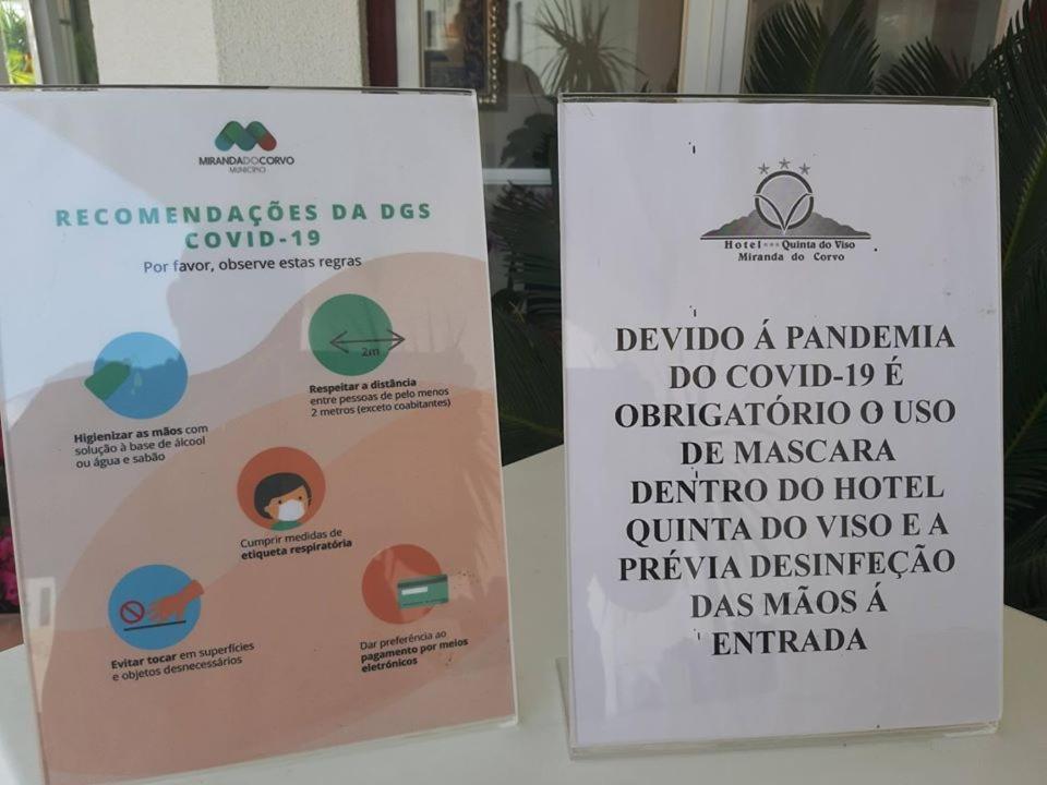Hotel Quinta Do Viso Miranda do Corvo Kültér fotó